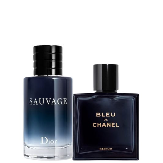 Kit Sauvage Dior + Bleu de Chanel