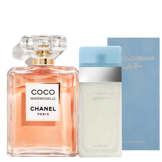 Kit Coco Mademoiselle diChanel + Light Blue – Dolce & Gabbana